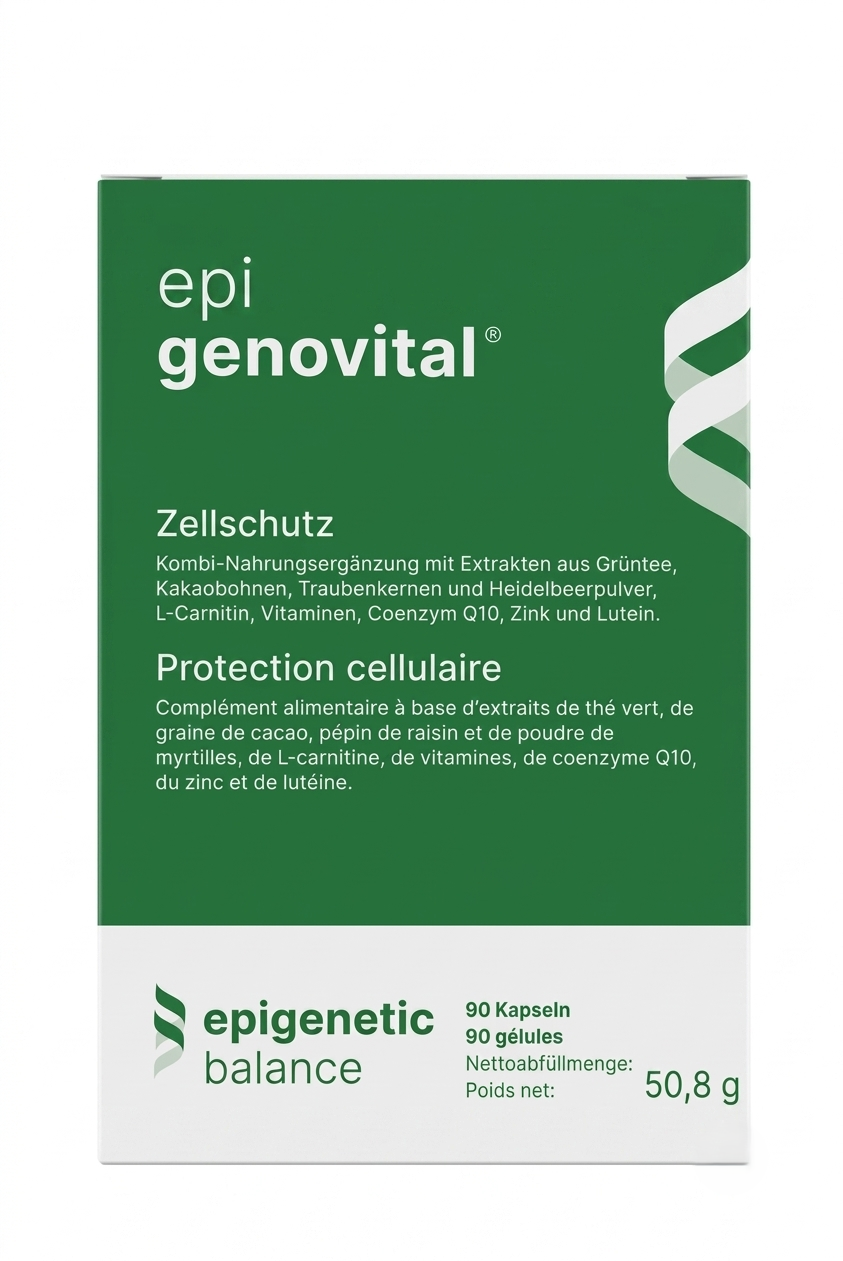 epigenovital - Nahrungsergänzungsmittel mit Grüntee.